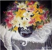 unknow artist Still life floral, all kinds of reality flowers oil painting  122 USA oil painting artist